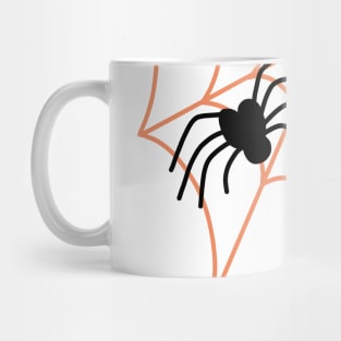 Spider Web Halloween Mug